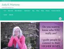 Tablet Screenshot of judymartene.com